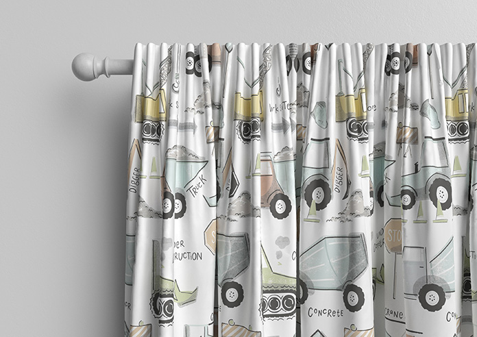 Tinker Town, Technicolour - Made to Measure Curtains - Image 10